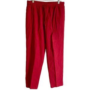 Cottonseed Cotton Pants Drawstring Waist with Pockets Medium NEW